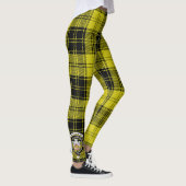 Leggings Ecosse Clan MacLachlan Crête jaune Tartan Femmes (Droite)
