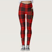 Leggings Ecosse Clan MacLeod De Raasay Crest Tartan Femmes (Devant)