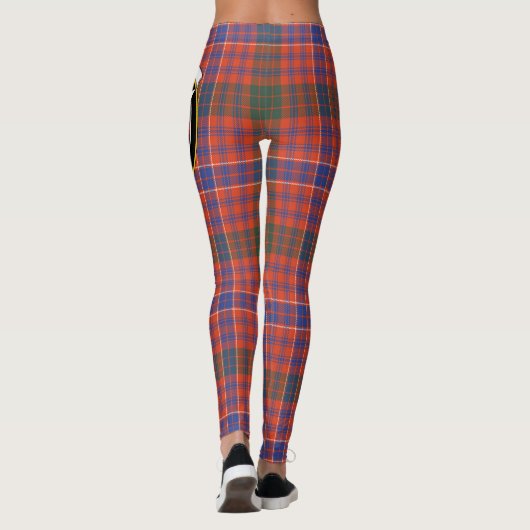 Leggings Ecosse Clan MacRae Ancienne Crest Tartan Femmes (Dos)
