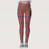 Leggings Ecosse Clan MacRae Ancienne Crest Tartan Femmes (Devant)