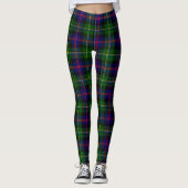 Leggings Ecosse Clan Malcolm Femmes tartes anciennes Leging (Devant)