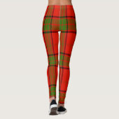 Leggings Ecosse Clan Maxton Ancienne Jambes Tartan Femmes (Dos)