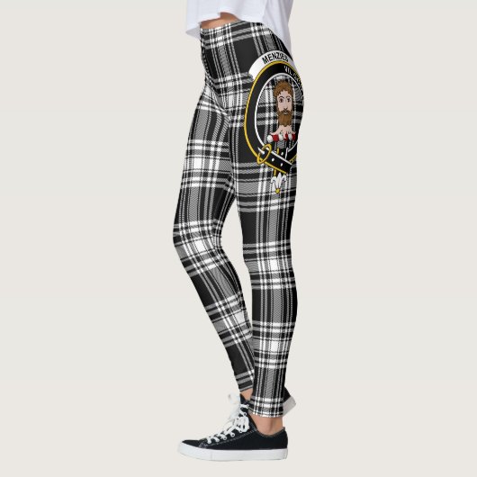 Leggings Ecosse Clan Menzies Moderne Crest Tartan Femmes (Gauche)