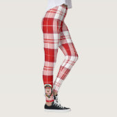 Leggings Ecosse Clan MenZies Red Crest Tartan Femmes (Droite)