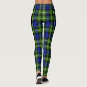 Leggings Ecosse Clan Monteith Chasse Crest Tartan Femmes (Dos)