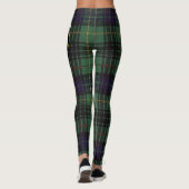 Leggings Ecosse Clan Monteith Vieille Crest Tartan Femmes (Dos)