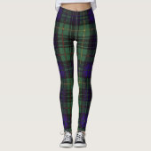 Leggings Ecosse Clan Monteith Vieilles Tartan Femmes (Devant)