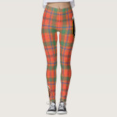 Leggings Ecosse Clan Munro Ancienne Crest Tartan Femmes (Devant)