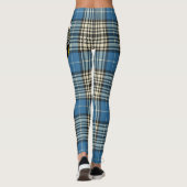 Leggings Ecosse Clan Napier Ancienne Crête Tartan Femmes (Dos)