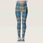 Leggings Ecosse Clan Napier Ancienne Crête Tartan Femmes (Devant)