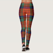 Leggings Ecosse Clan Nicolson Ancienne Tartan Women (Dos)