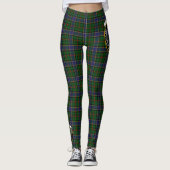 Leggings Ecosse Clan Ogilvie Chasse Crest Tartan Femmes (Devant)