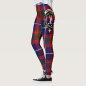 Leggings Ecosse Clan Pennycook Crest Tartan Femmes Leger (Gauche)