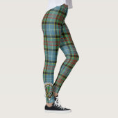 Leggings Ecosse Clan Porterfield Crest Tartan Femmes (Droite)