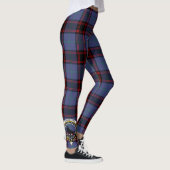 Leggings Ecosse Clan Rutherford Chasse Crest Tartan Femmes (Droite)