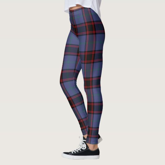 Leggings Ecosse Clan Rutherford Chasse Tartan Femmes (Gauche)
