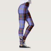 Leggings Ecosse Clan Rutherford Crest Tartan Femmes (Droite)