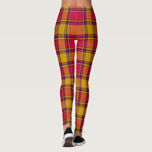 Leggings Ecosse Clan Scrymgeour Crest Tartan Femmes (Dos)