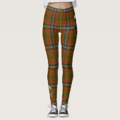 Leggings Ecosse Clan Seton Moderne Crest Tartan Femmes (Devant)