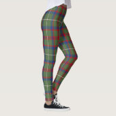 Leggings Ecosse Clan Shaw Green Femmes Tartan Moderne (Droite)