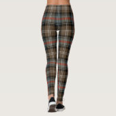 Leggings Ecosse Clan Sutherland Femmes Tartan Patinées (Dos)