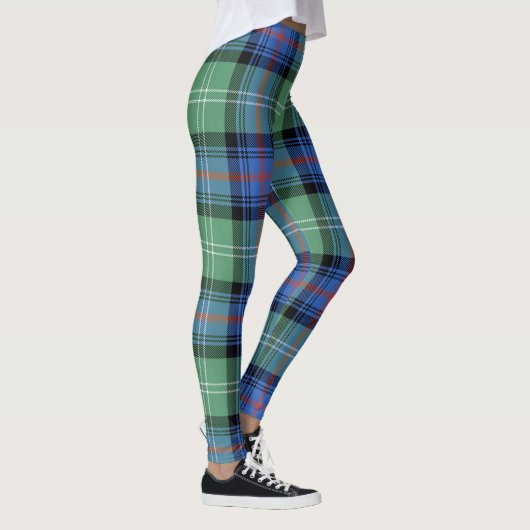 Leggings Ecosse Clan Sutherland Vielles Tartan Femmes (Droite)