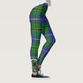 Leggings Ecosse Clan Turnbull Chasse Crest Tartan Femmes  (Droite)