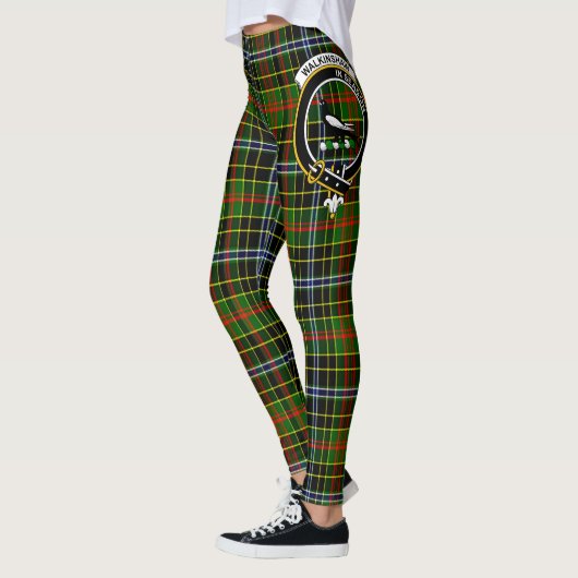 Leggings Ecosse Clan Walkinshaw Crest Tartan Femmes (Gauche)