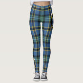 Leggings Ecosse Clan Weir Cimier Ancienne Femmes Tartan (Devant)