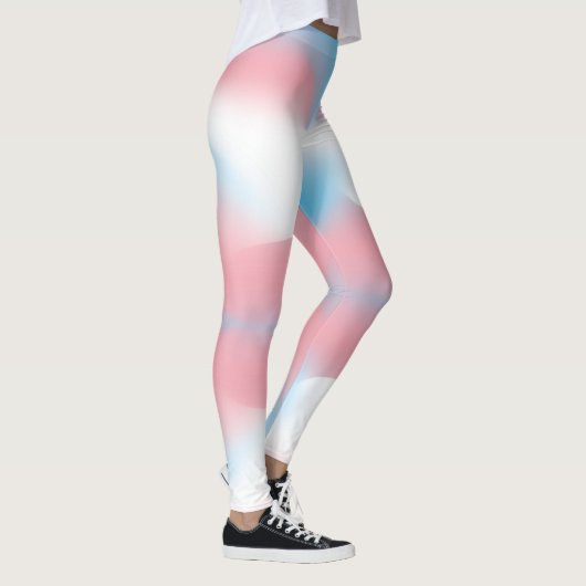 Leggings Écran couleur de l'indicateur Transgenre Pride (Droite)
