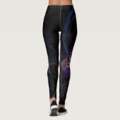 Leggings Écriture colorée (Dos)