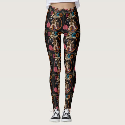 Leggings Écureuil Disco (Devant)