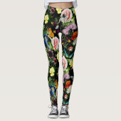 Leggings ÉDEN modèle le noir (Devant)