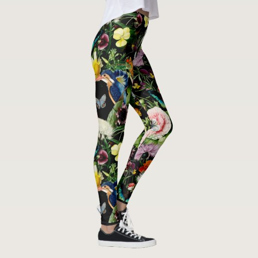 Leggings ÉDEN modèle le noir (Droite)