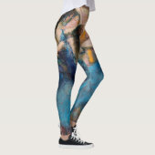 Leggings Edgar Degas - Danseurs en bleu (Droite)