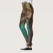 Leggings Edgar Degas - Danseurs, rose et vert (Gauche)