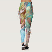 Leggings Edgar Degas - Quatre Ballerinas sur scène (Dos)