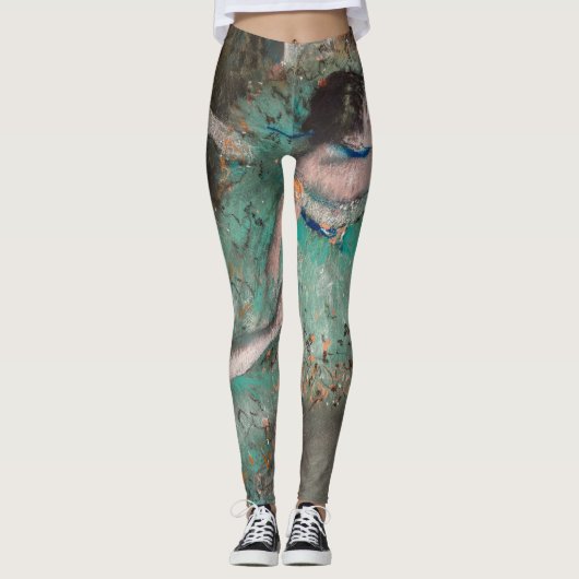 Leggings Edgar Degas - Swaying Dancer / Danseuse en vert (Devant)