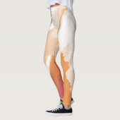 Leggings Édition Abstraite Pastel Paint Ginger Foam (Gauche)