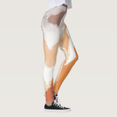Leggings Édition Abstraite Pastel Paint Ginger Foam (Droite)