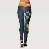 Leggings Edvard Munch - Anxiété (Dos)