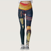 Leggings Edvard Munch - Anxiété (Devant)