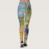 Leggings Edvard Munch - La forêt Fairytale (Dos)