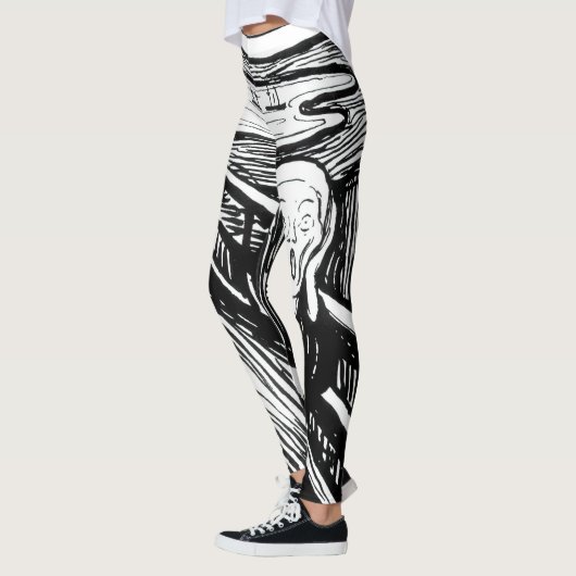 Leggings Edvard Munch - La lithographie de cri (Gauche)