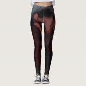 Leggings Edvard Munch - Le baiser (Devant)