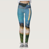 Leggings Edvard Munch - Lune (Devant)