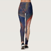 Leggings Edvard Munch - Vampire / Amour et douleur (Dos)