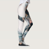 Leggings Eerie Elegance Ballerina avec crâne (Droite)