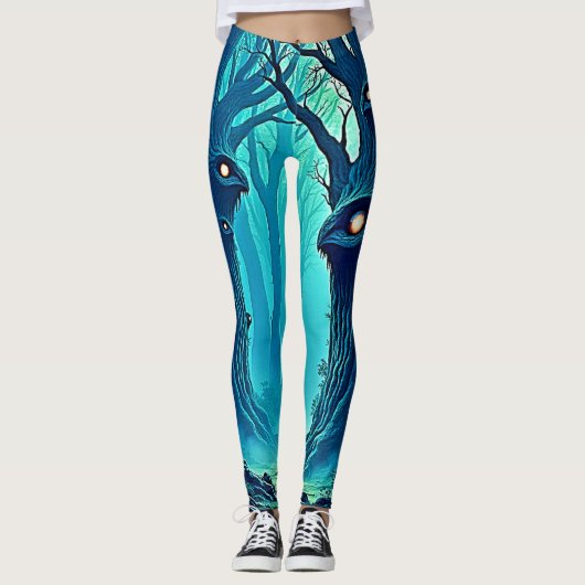 Leggings Eerie Woodland Eyes (Devant)