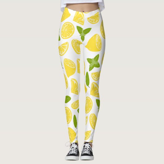 LEGGINGS EFFET CITRON (Devant)